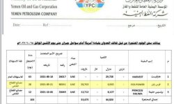 شركة النفط : تحالف العدوان يفرج عن السفينة (فوس باور)
